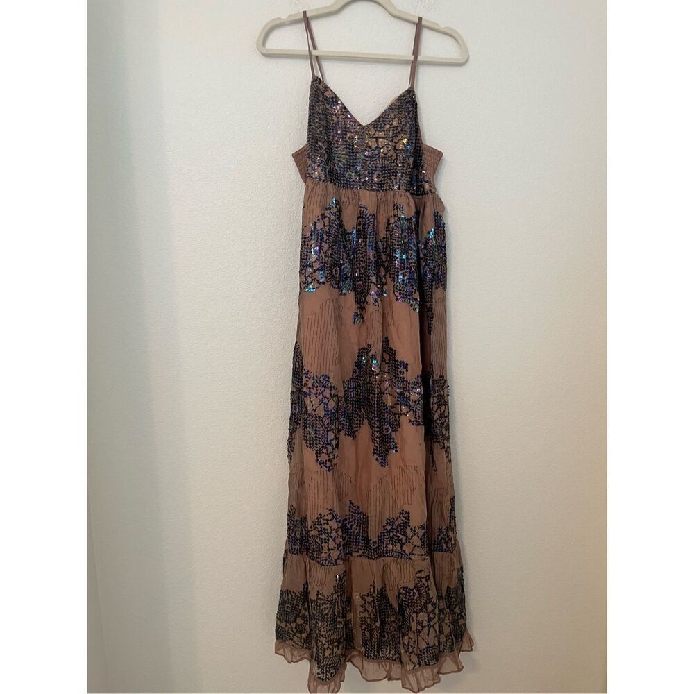Anthropologie Let Me Be Deep-V Dress NEW NWT - Picture 4 of 10